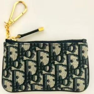 Dior Canvas Key Pouch